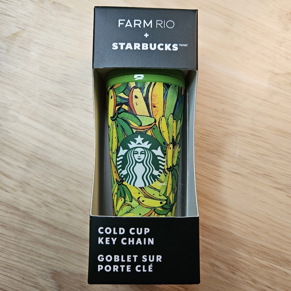 Starbucks Farm Rio Tropical Cold Cup Key Chain - Picture 2 of 2